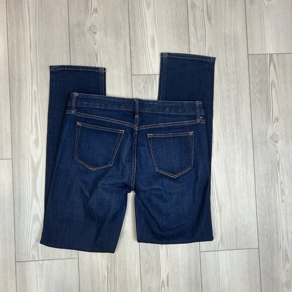 Women’s GAP 30T 30 Tall Real Straight Jeans Dark Wash 364618 - Picture 7 of 12